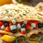 Greek Quesadillas