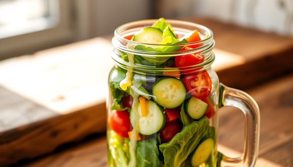 mason jar salad