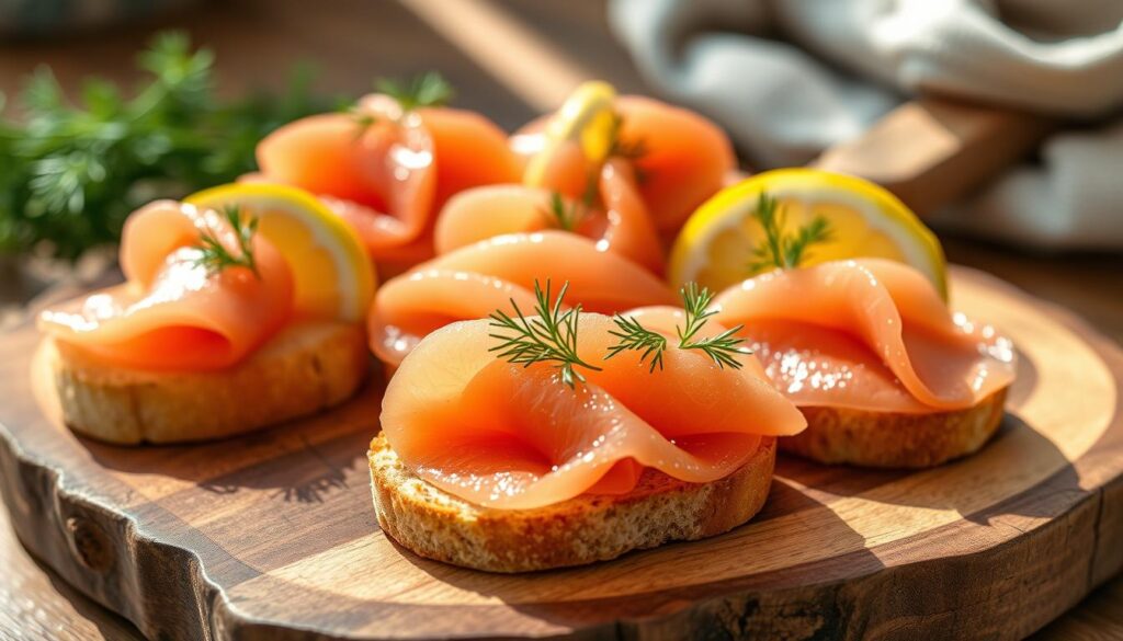 smoked salmon appetizers