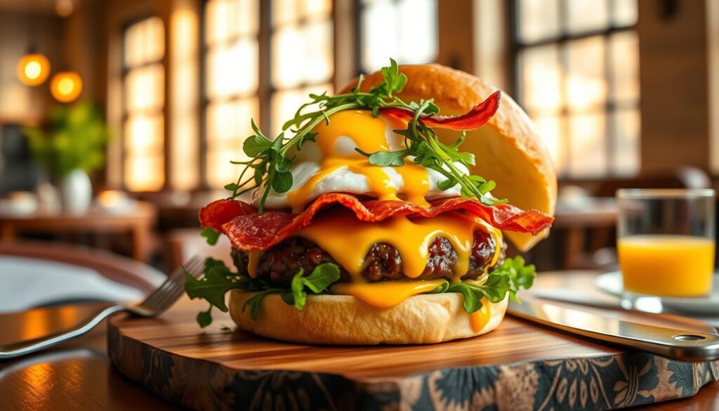 top-rated brunch burger